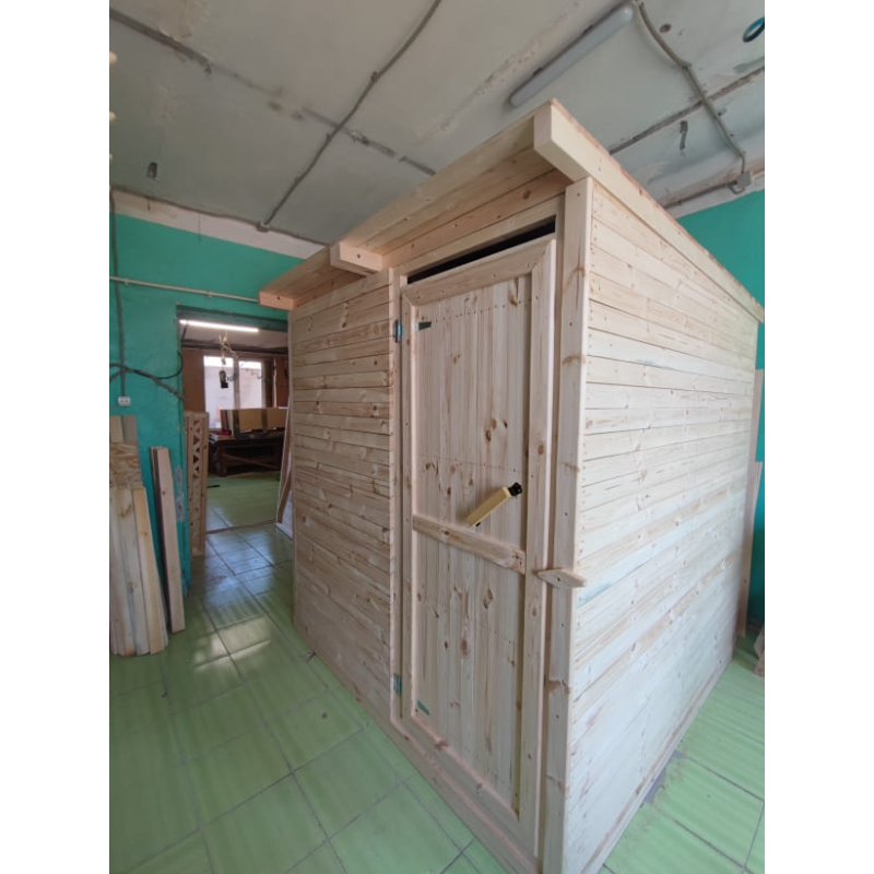 Садовый хозблок деревянный 2200x2000 мм