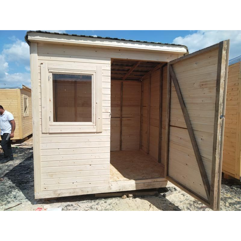 Деревянный хозблок для дачи 2300x2300 мм